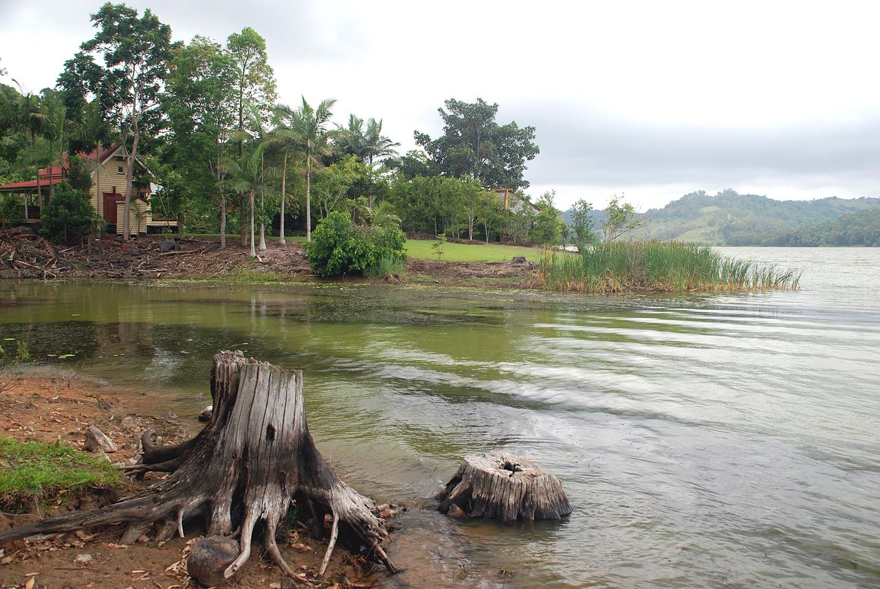 Lake Baroon, a tranquil reservoir near Maleny